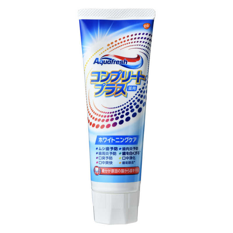 アクアフレッシュ コンプリートプラスホワイトニングケア 　140g