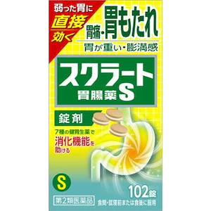 スクラート胃腸薬S（錠剤）　102錠